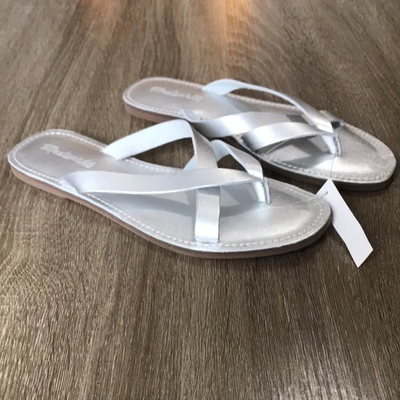 NWT Madewell Boardwalk Thong Sandals - Picture 4 of 10